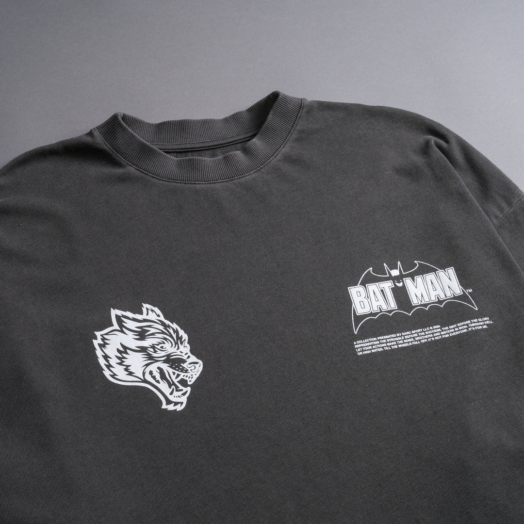 When Darcness Calls "Premium" Oversized Tee in Wolf Gray