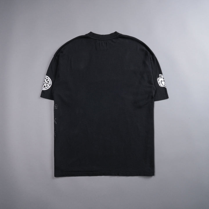 Rise Again V2 "Premium" Oversized Tee in Black