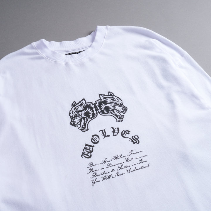 Darc Cave "Premium" Oversized Tee in White