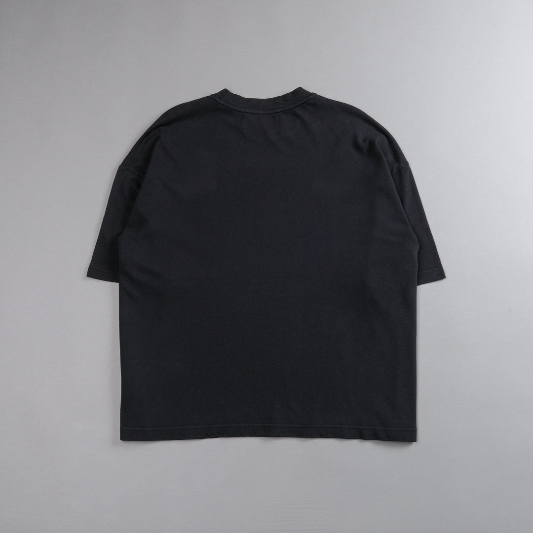 Feed "Premium" Box Cut Tee in Black