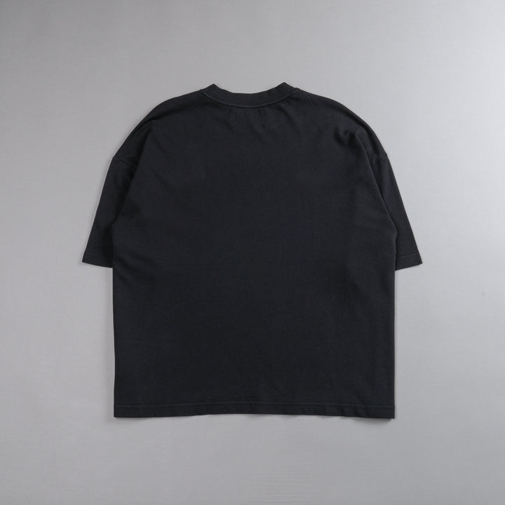 Feed "Premium" Box Cut Tee in Black