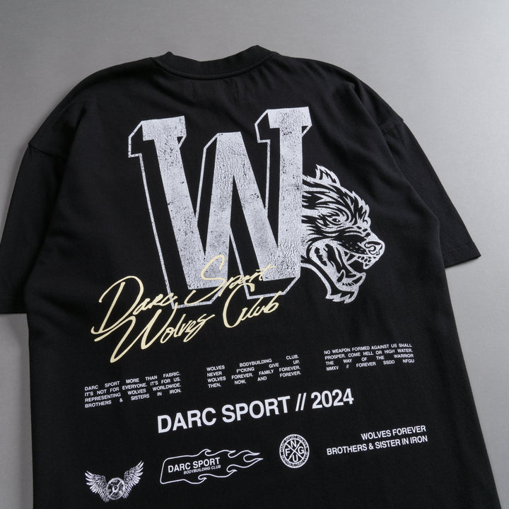 Our Mark "Premium" Oversized Tee in Black