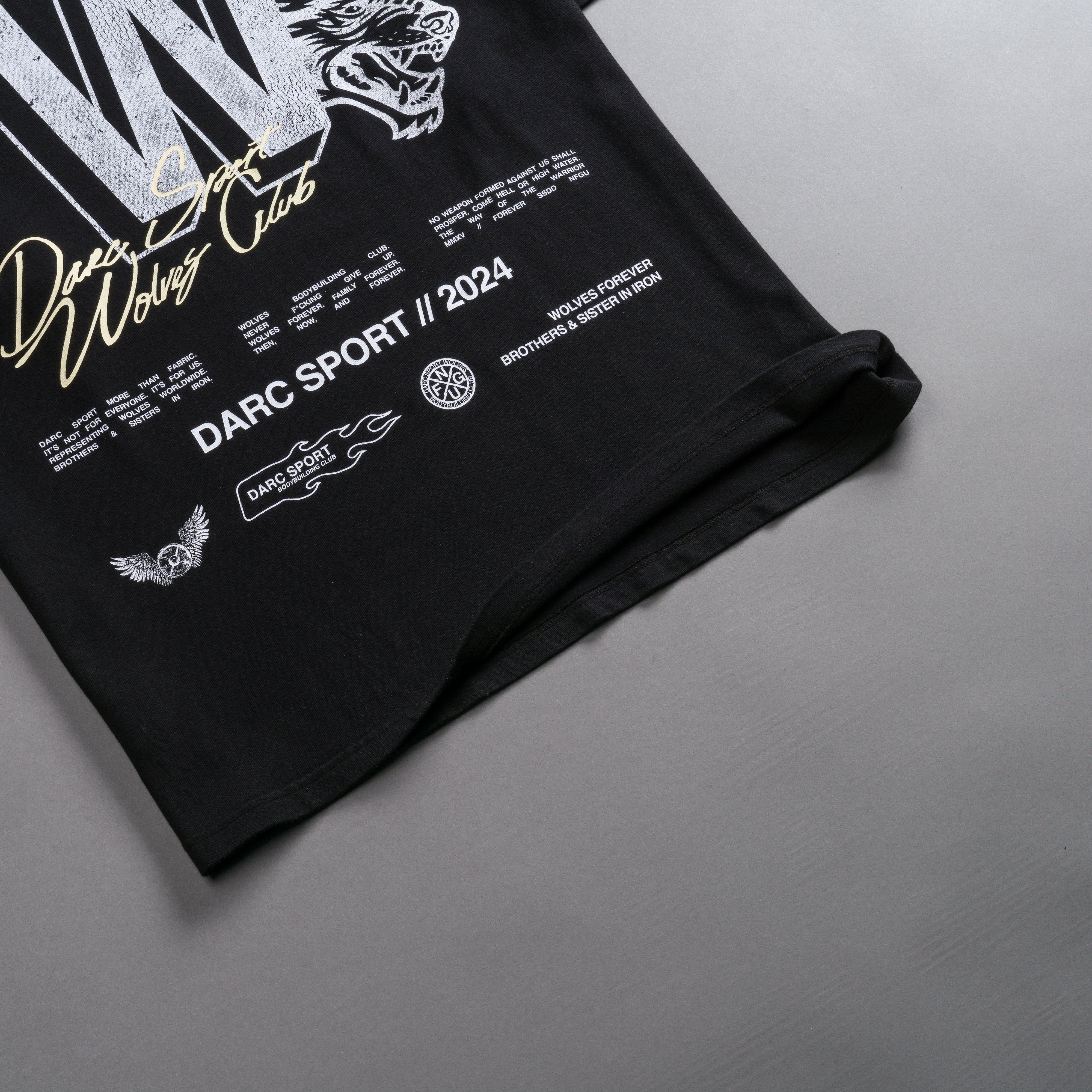 Our Mark "Premium" Oversized Tee in Black