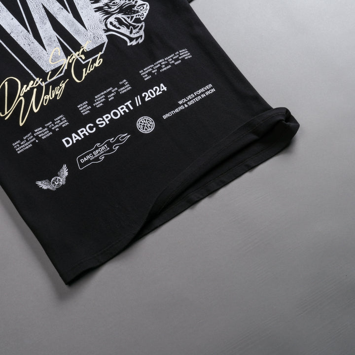 Our Mark "Premium" Oversized Tee in Black