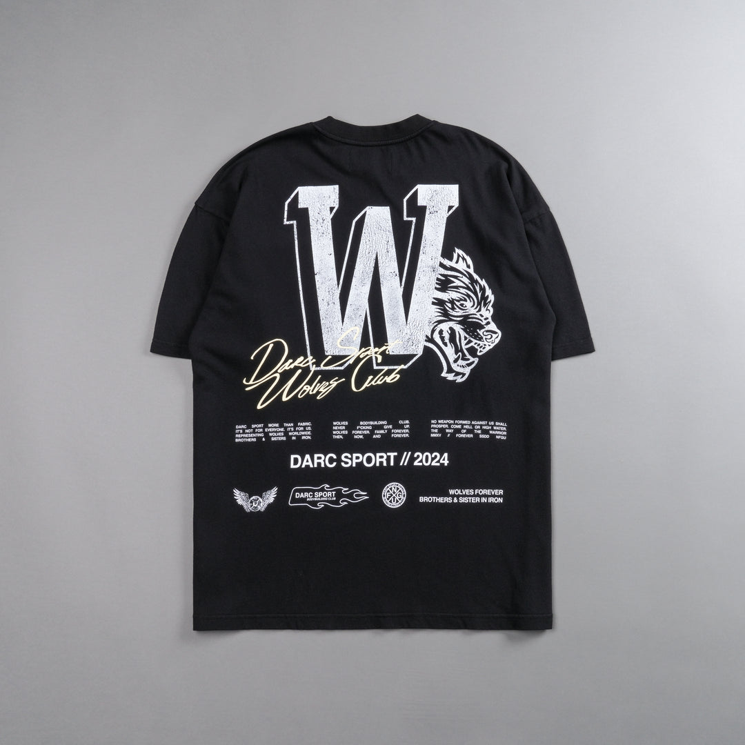 Our Mark "Premium" Oversized Tee in Black