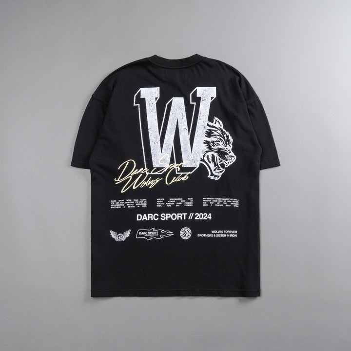Our Mark "Premium" Oversized Tee in Black