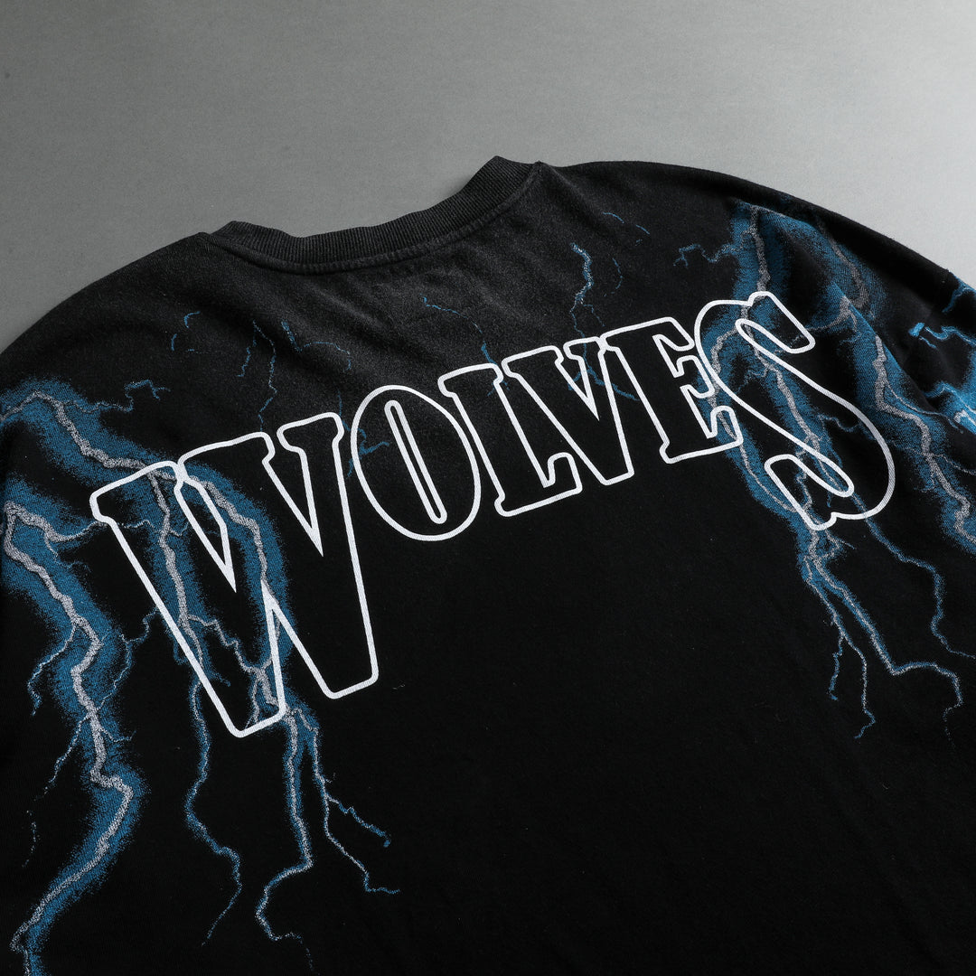 Close To Chest "Premium Vintage" Oversized Tee in Thunder Black/Blue