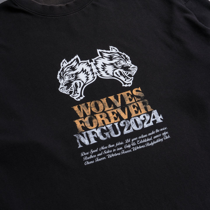 Fly Higher V2 "Premium Vintage" Oversized Tee in Black
