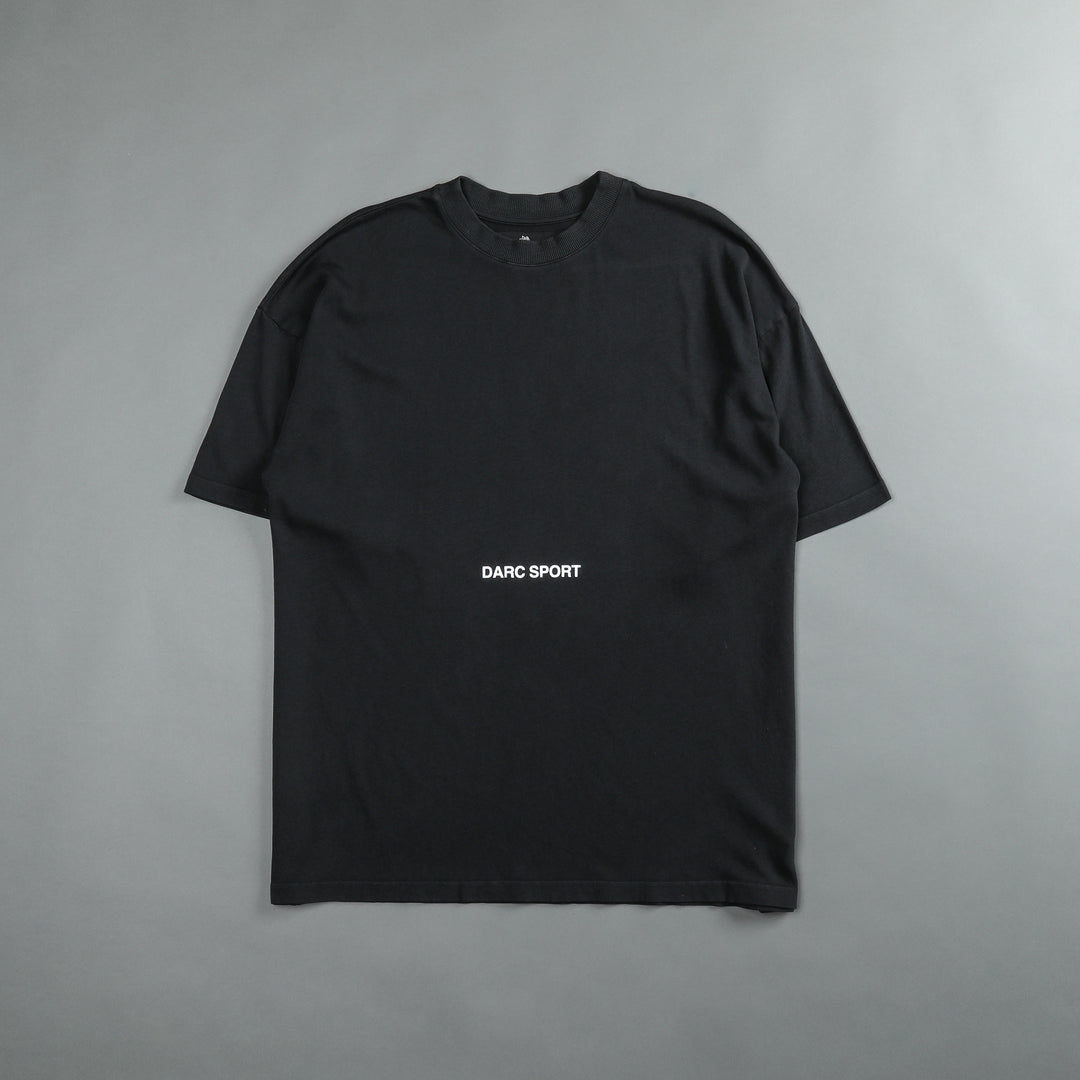 Come Hell Or High Water "Premium" Oversized Tee in Black