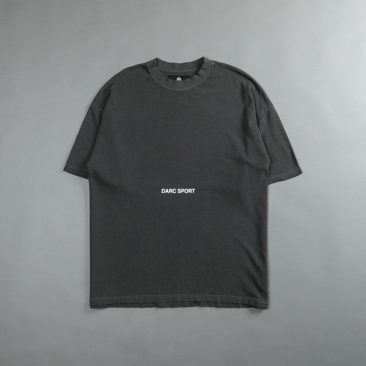 Come Hell Or High Water "Premium" Oversized Tee in Wolf Gray