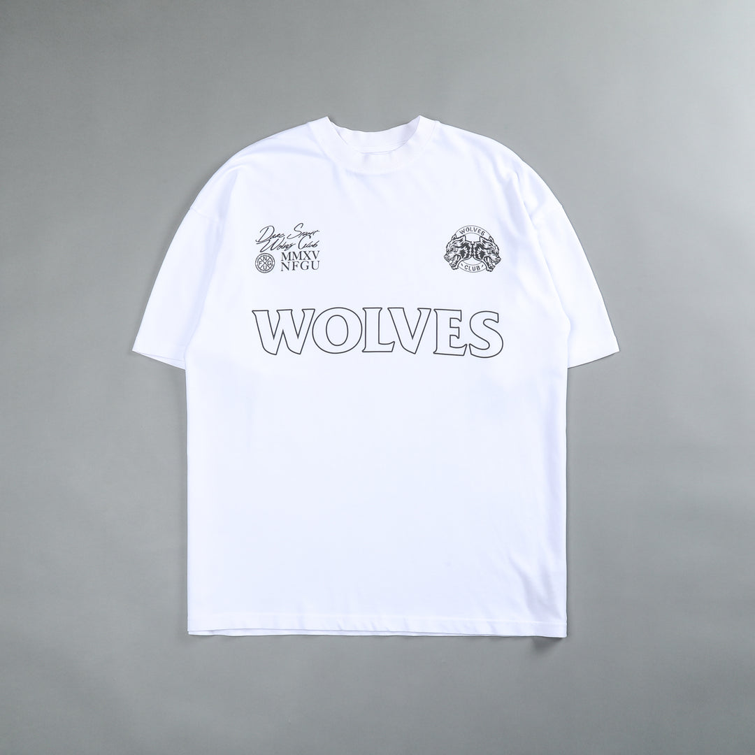 Grounded "Premium" Oversized Tee in White