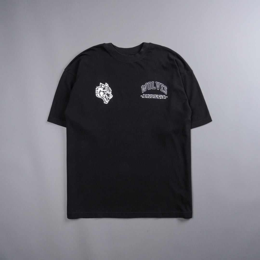 Protect Us "Premium" Oversized Tee in Black/Green