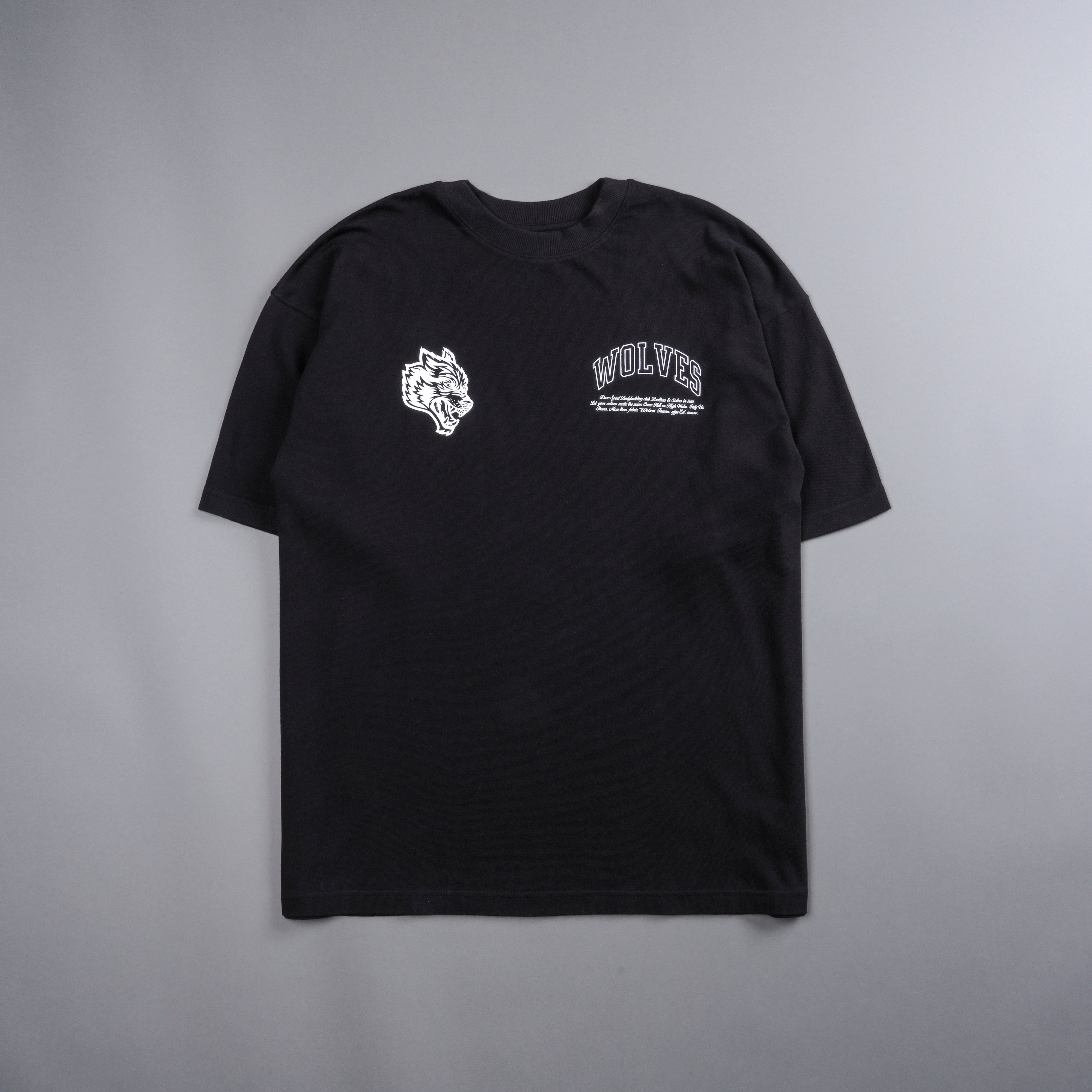 Protect Us "Premium" Oversized Tee in Black/Green