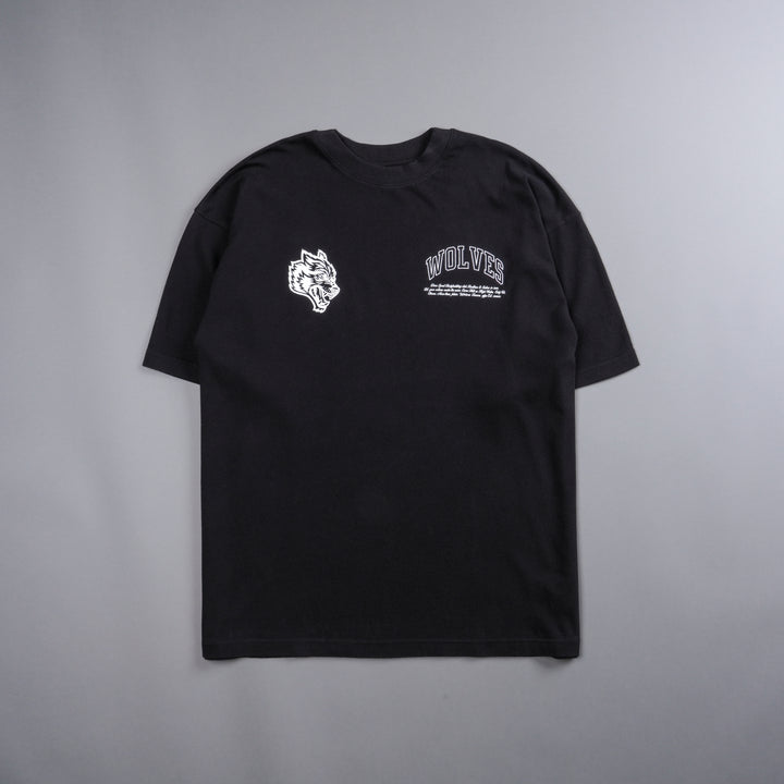 Protect Us "Premium" Oversized Tee in Black/Green