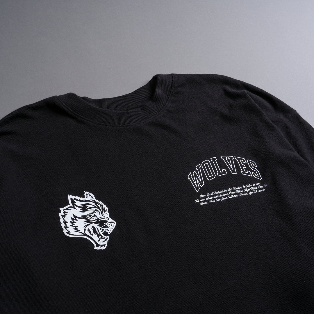 Protect Us "Premium" Oversized Tee in Black/Green