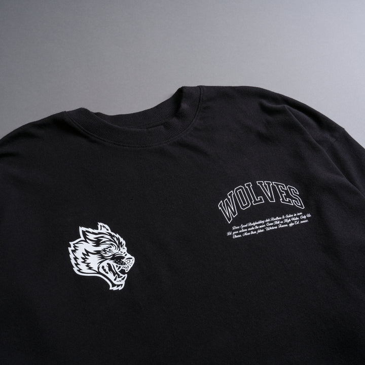 Protect Us "Premium" Oversized Tee in Black/Green