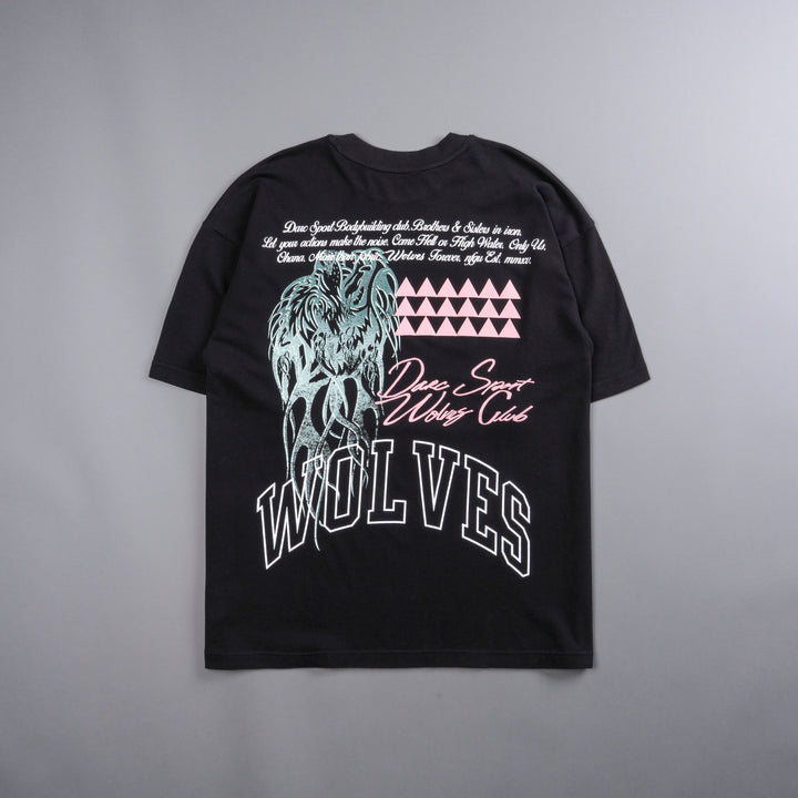 Protect Us "Premium" Oversized Tee in Black/Green