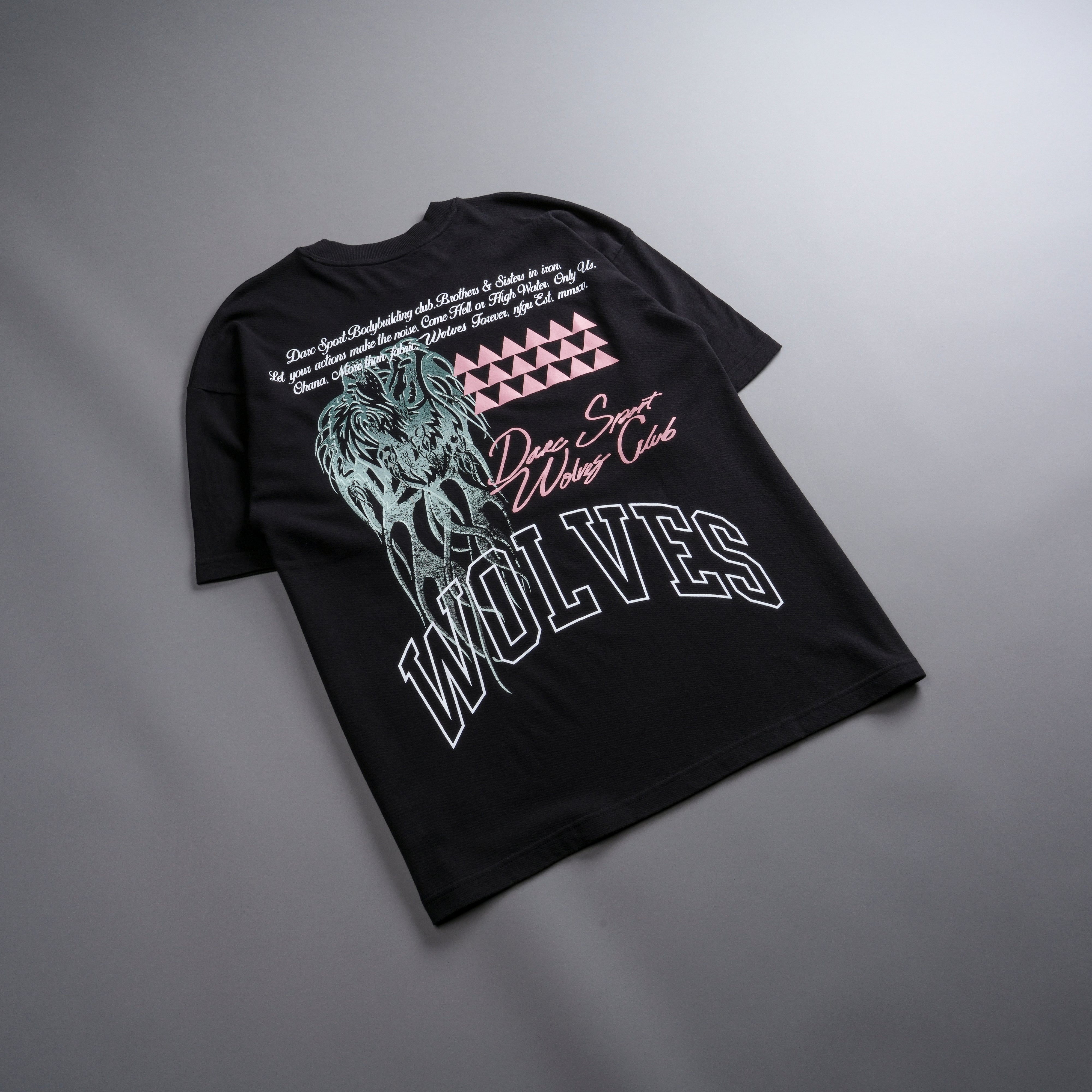 Protect Us "Premium" Oversized Tee in Black/Green