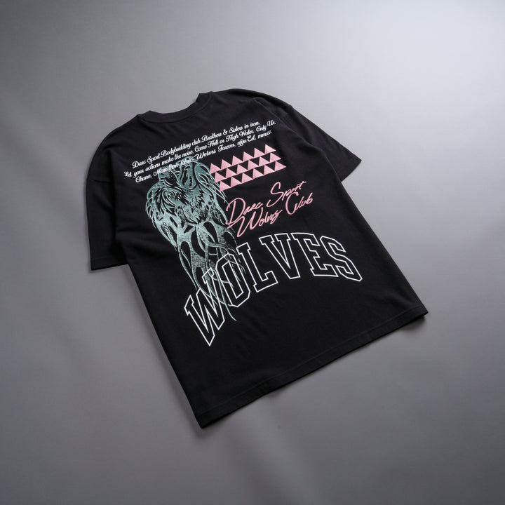 Protect Us "Premium" Oversized Tee in Black/Green