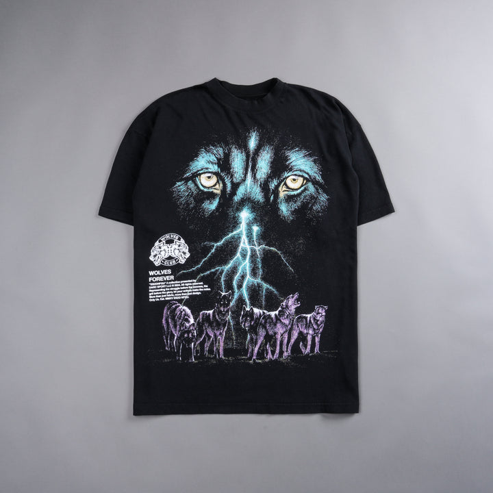 Eyes Of The Storm "Premium" Oversized Unisex Tee in Black/Green