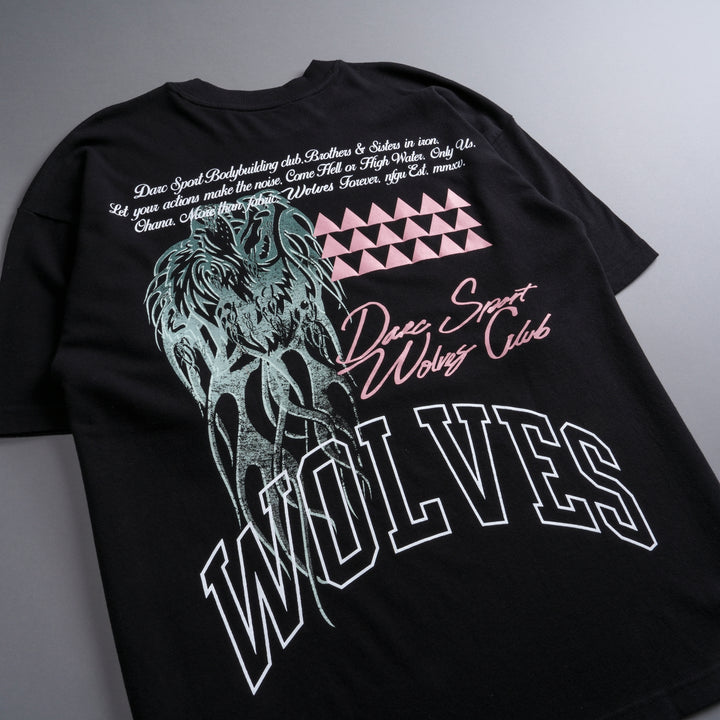 Protect Us "Premium" Oversized Tee in Black/Green