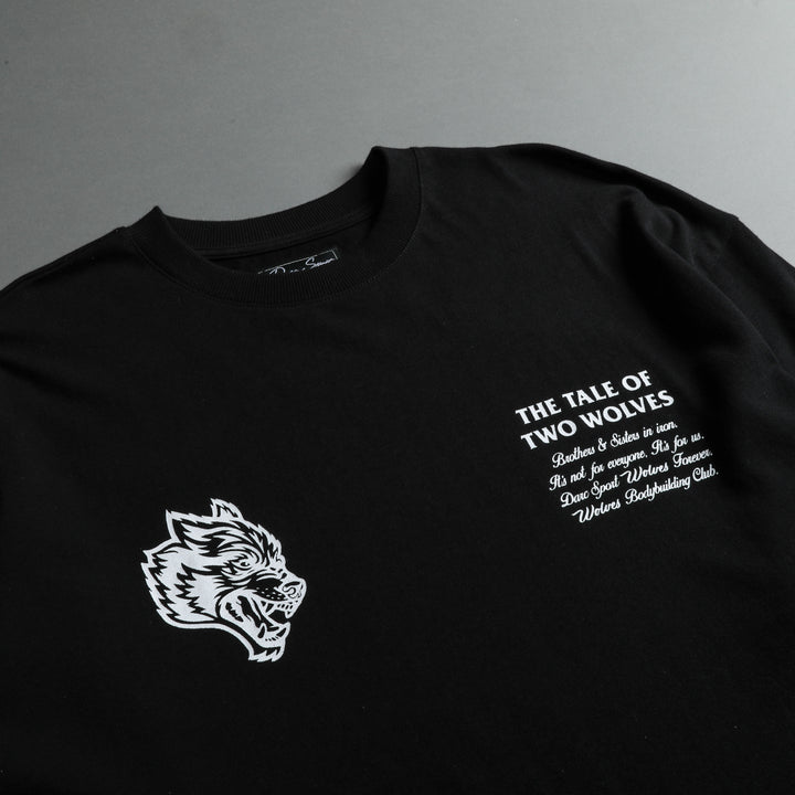 Southwest Paisley "Premium Vintage" Oversized Tee in Black