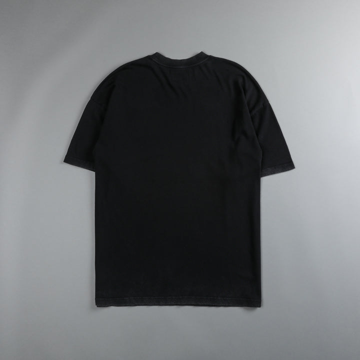 Peace Anger Love Regret "Premium Vintage" Tee in Black
