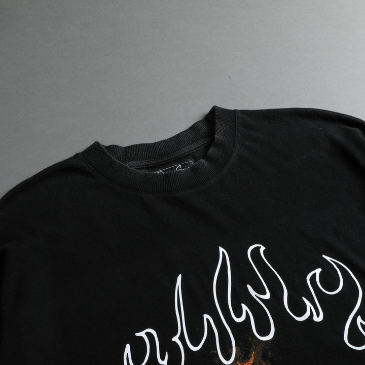 Peace Anger Love Regret "Premium Vintage" Tee in Black