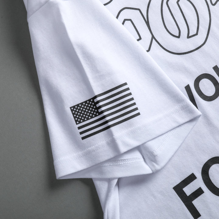 Our Banner "Premium" Unisex Pocket Tee in White