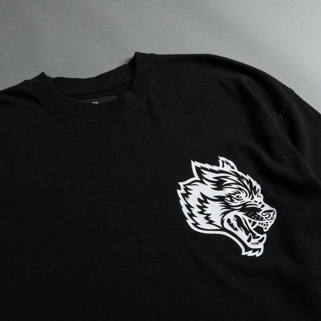 Us Vs. Them "Premium" Oversized Tee in Black