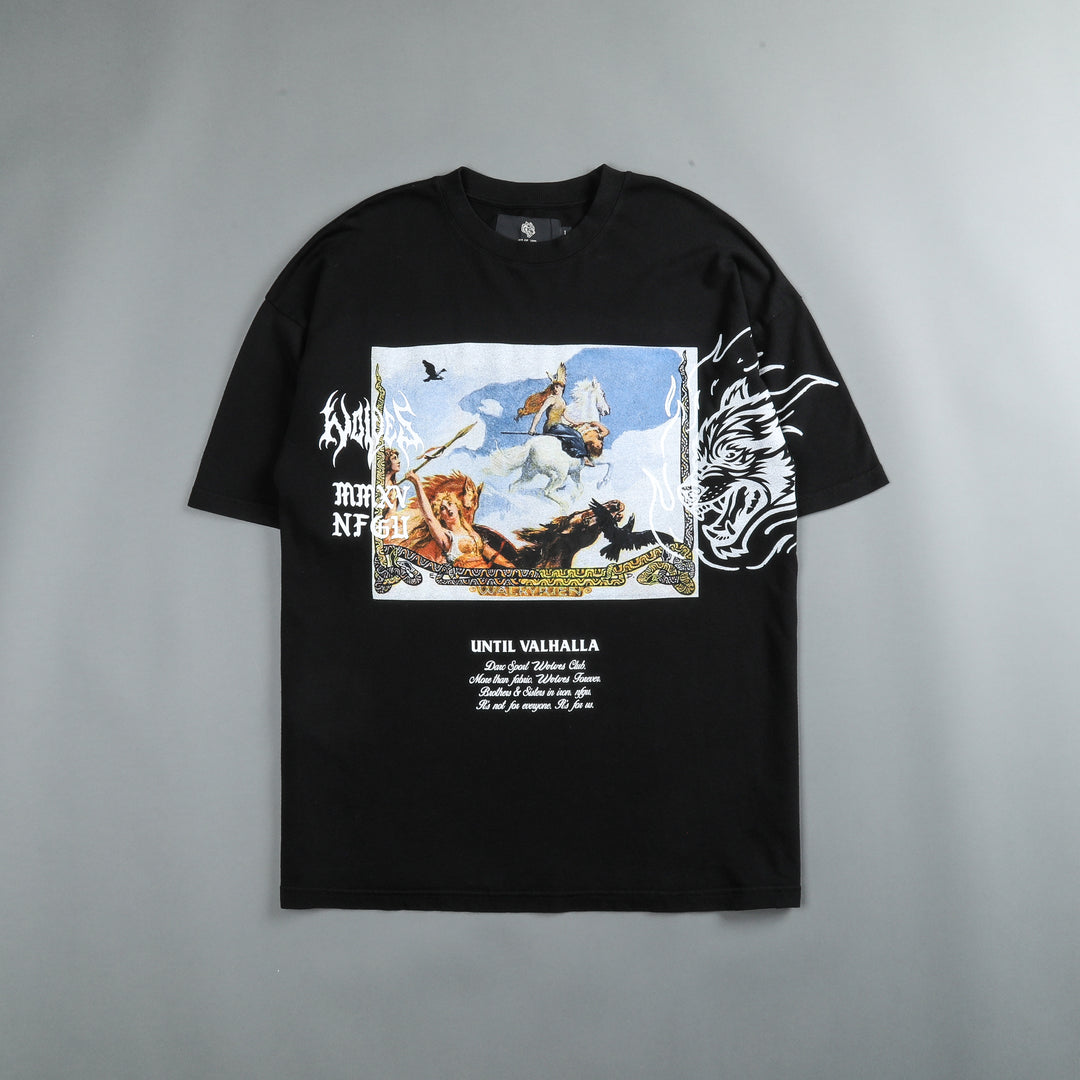 Until Our End "Premium" Oversized Tee in Black