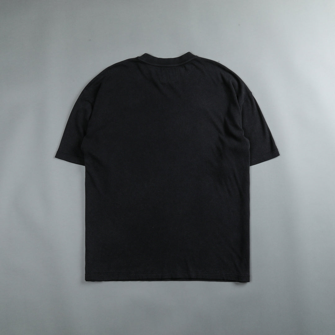 Valkyrie "Premium" Oversized Tee in Black