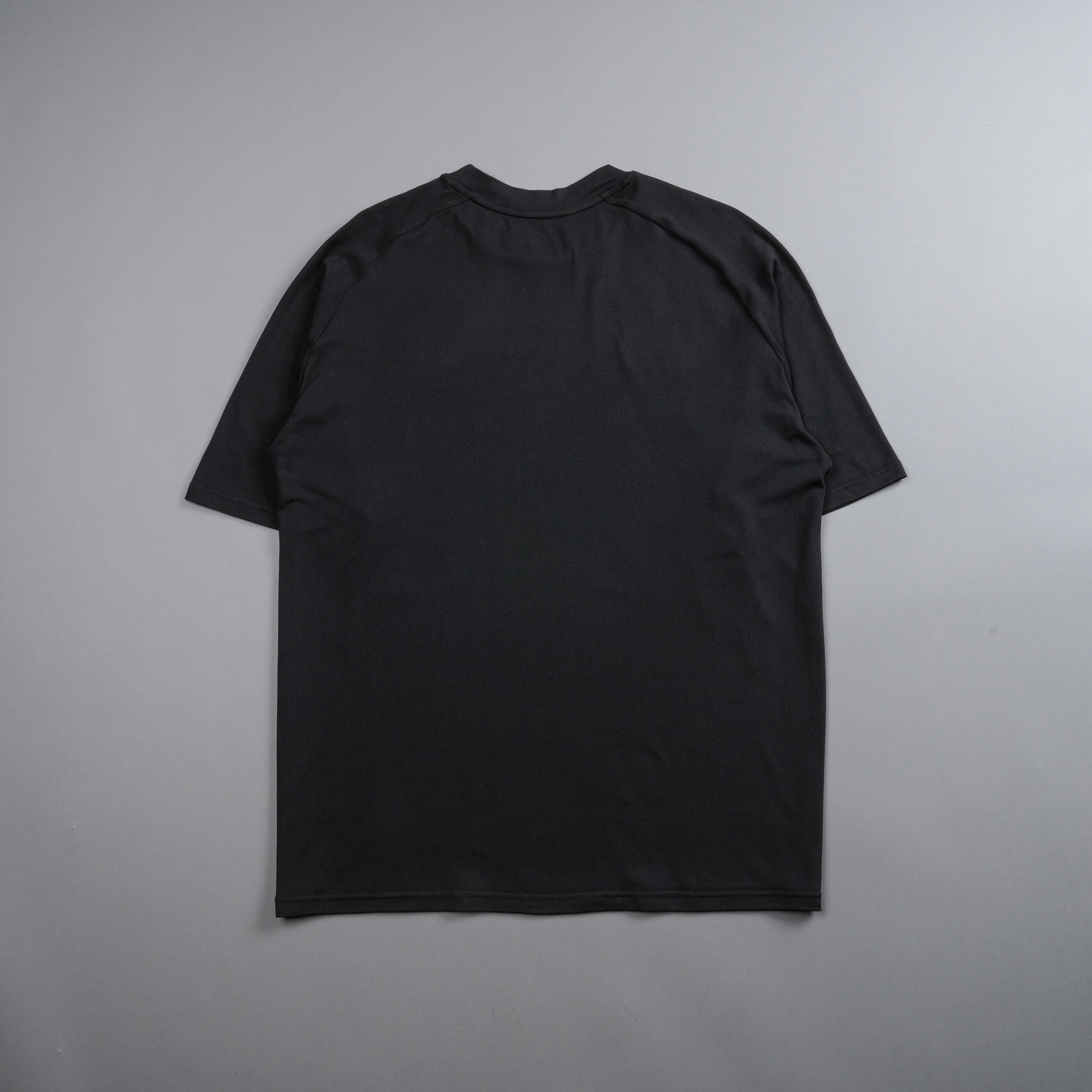Forged "Dry Wolf" Raglan Tee in Black