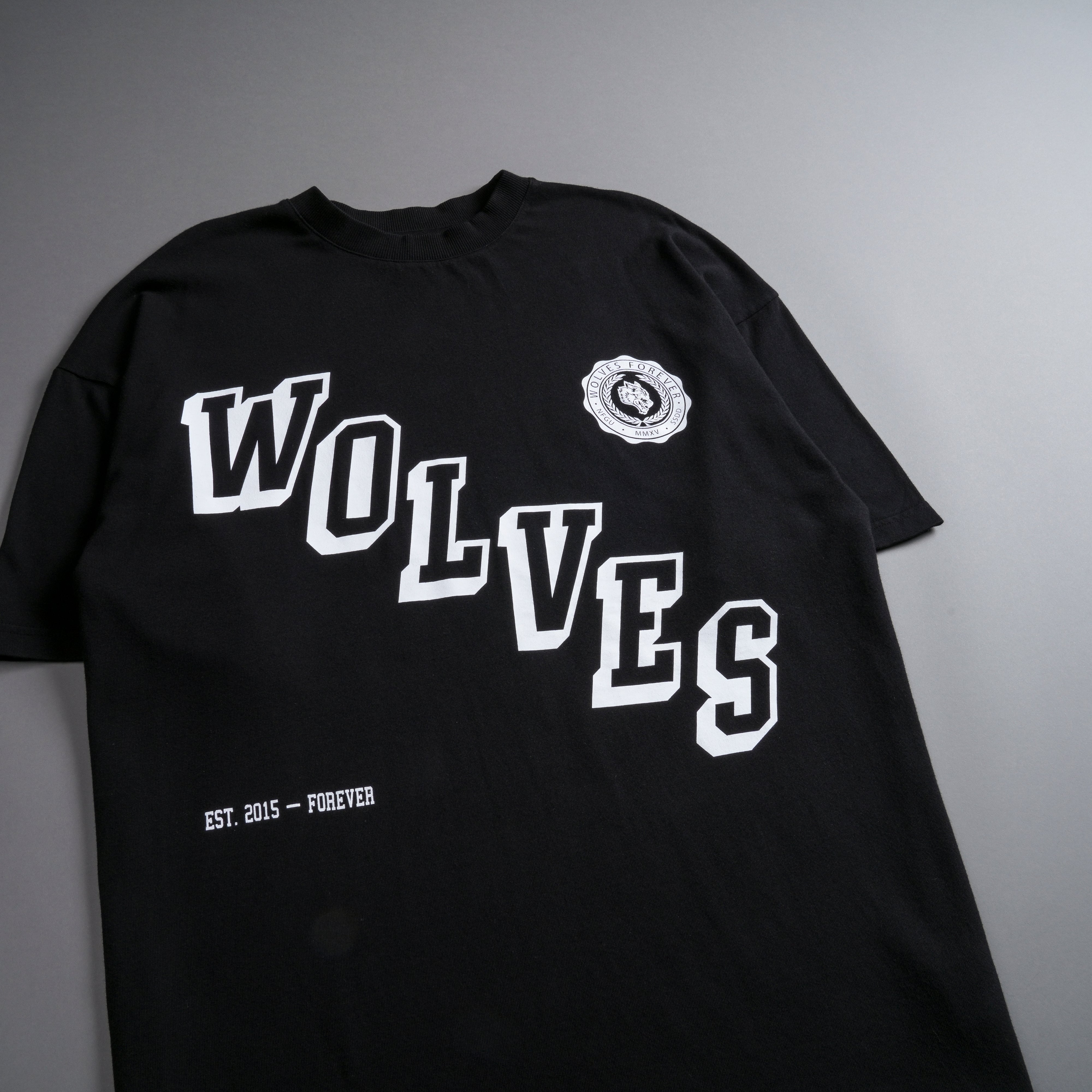 Stairs "Premium" Oversized Tee in Black