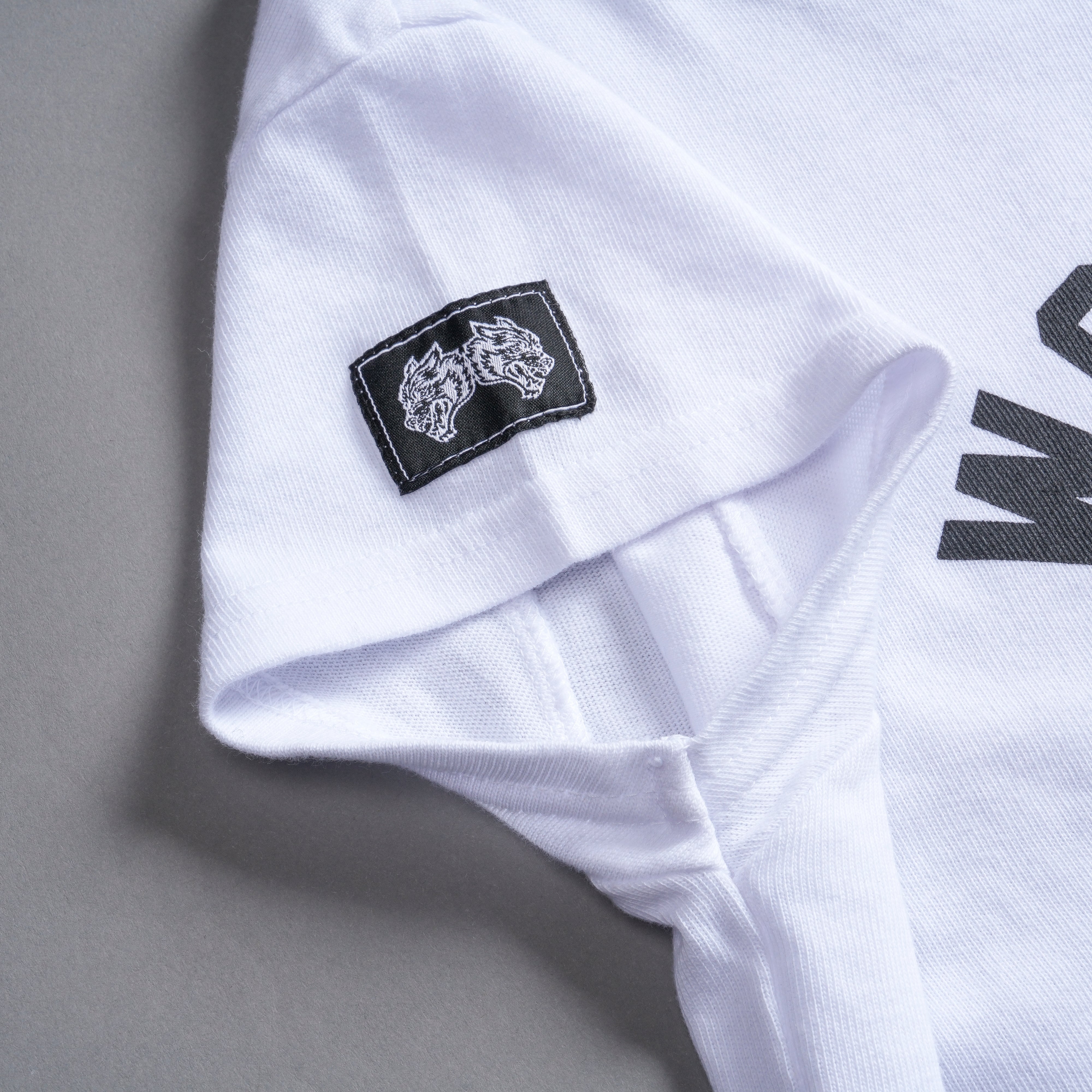 LA Wolves League Baby Tee in White – DarcSport