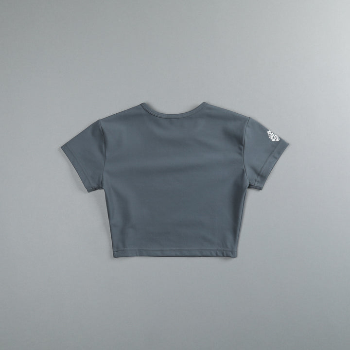 Chopper S/S "Energy" Top in Wolf Gray