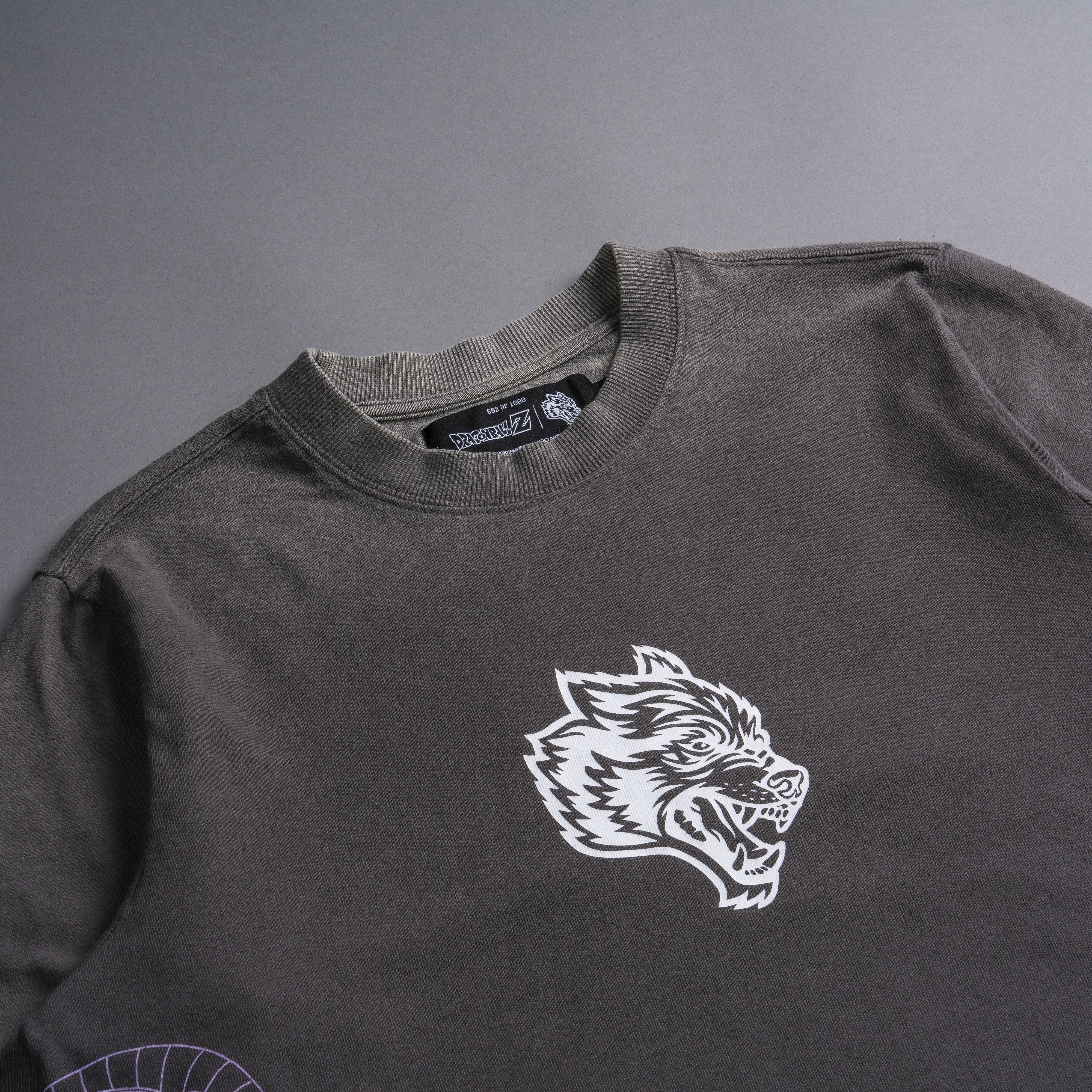 Our Wish "Premium" (Cropped) Tee in Wolf Gray
