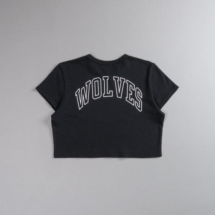 Her Mark Loyalty "Timeless" (Cropped) Tee in Black