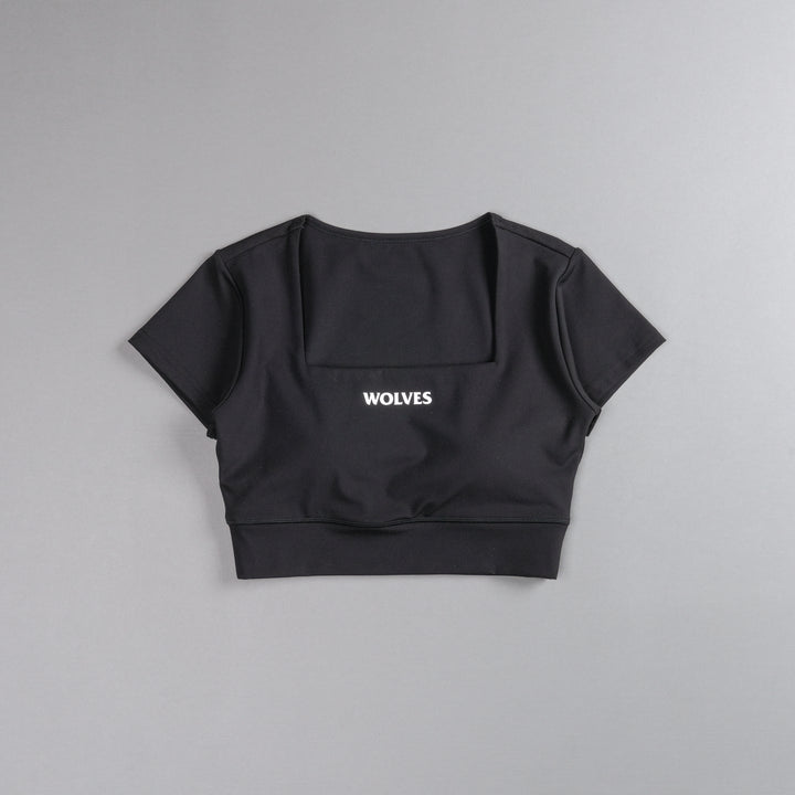 Our Bond S/S Jade "Energy" Top in Black