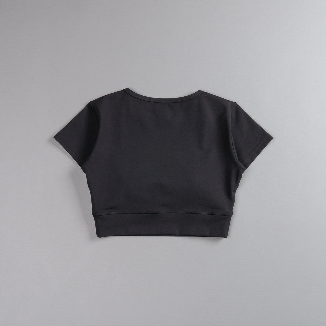 Our Bond S/S Jade "Energy" Top in Black