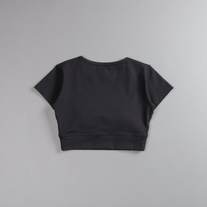 Our Bond S/S Jade "Energy" Top in Black