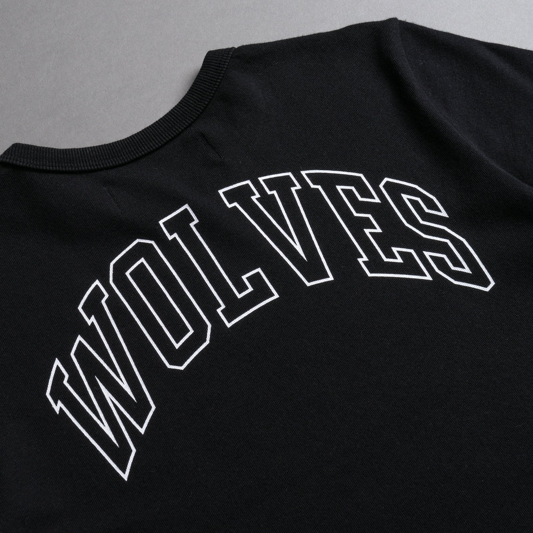 Her Mark Loyalty "Timeless" (Cropped) Tee in Black