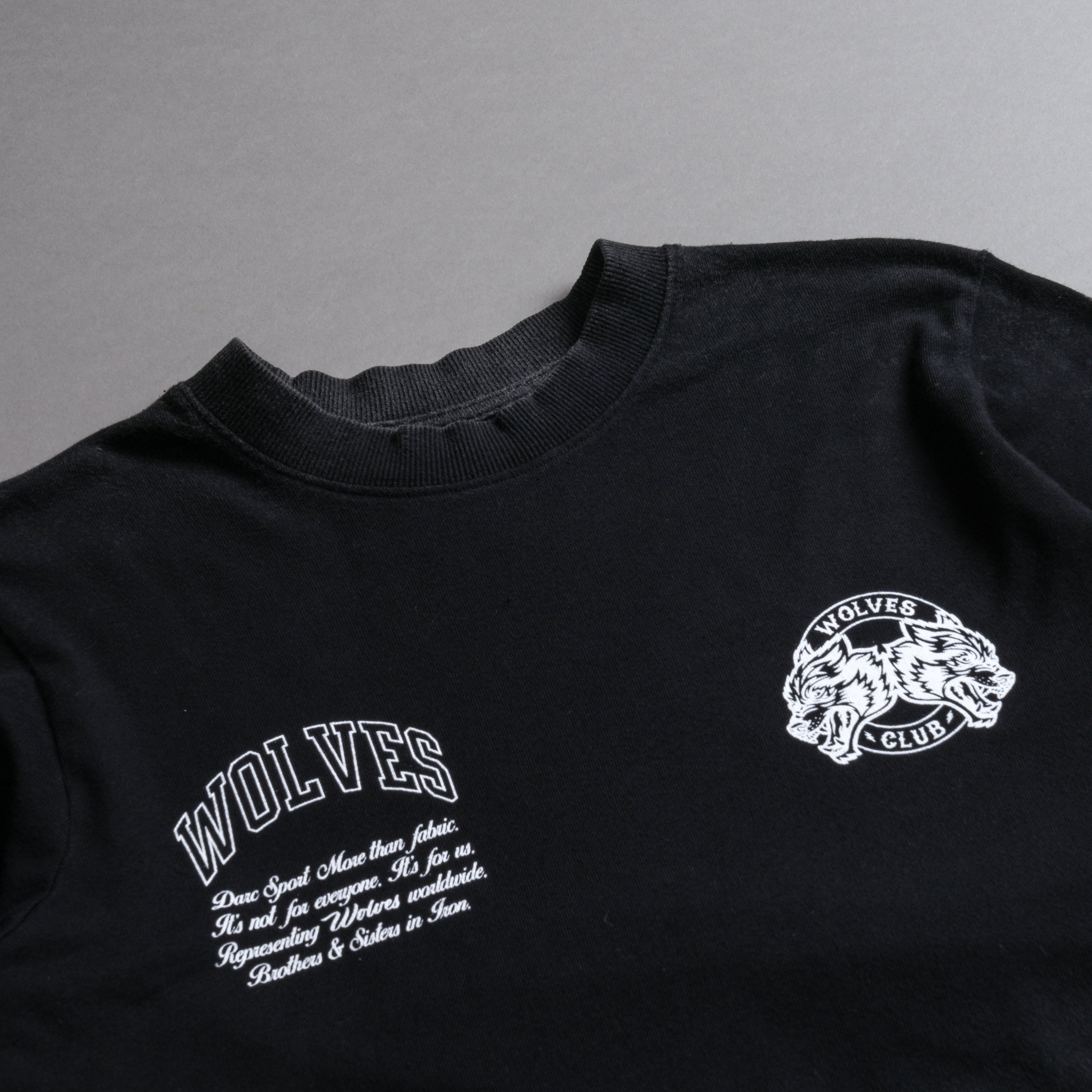 Creator "Premium Vintage" Oversized (Cropped) Tee in Black