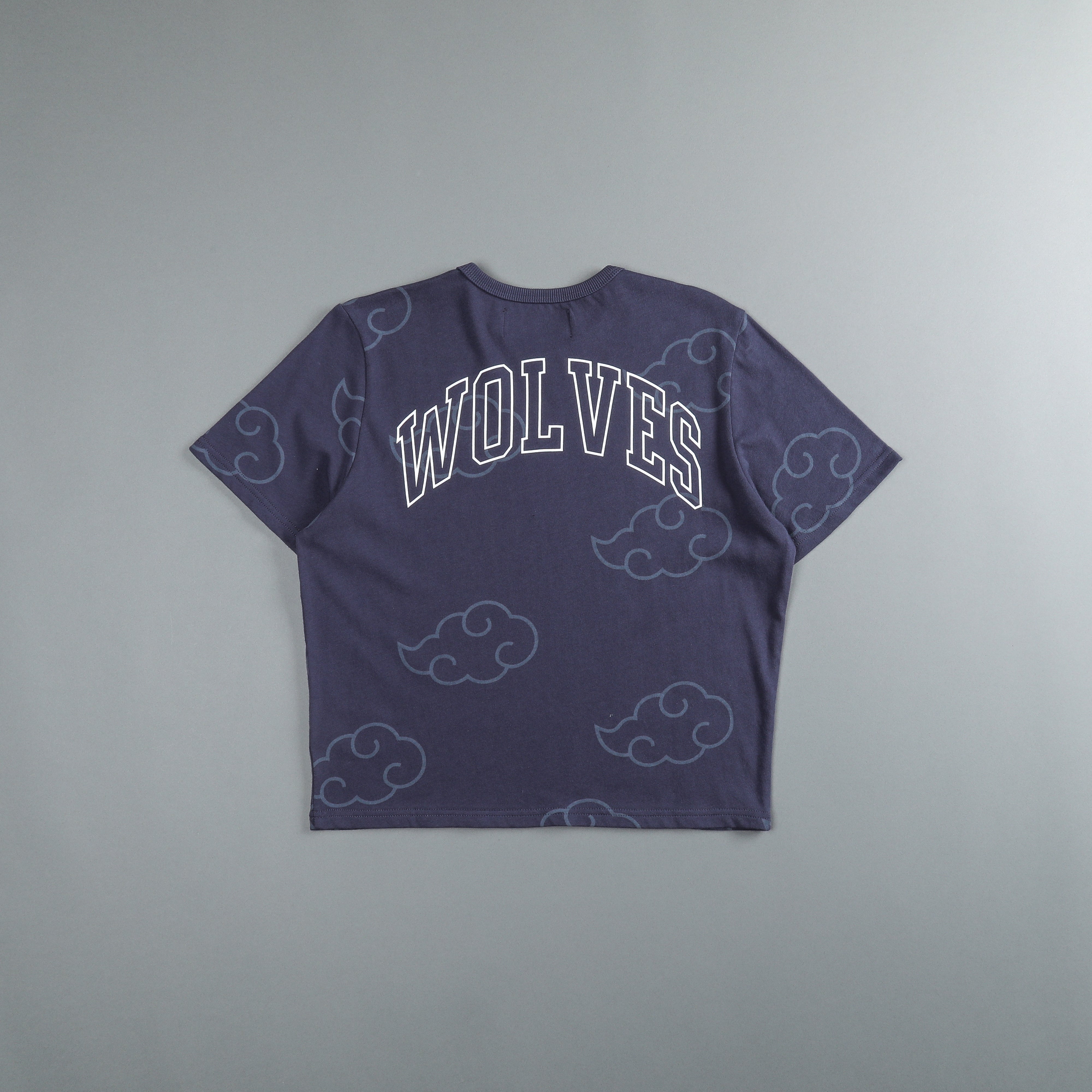 Floating "Timeless" Tee in Storm Blue