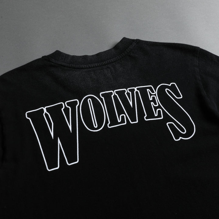 Run Free "Premium Vintage" (Cropped) Tee in Black