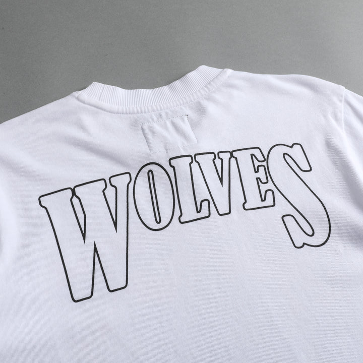 Run Free "Premium Vintage" (Cropped) Tee in Off White