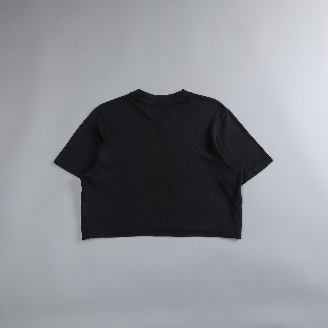 Faster Premium (Cropped) Tee in Black – DarcSport