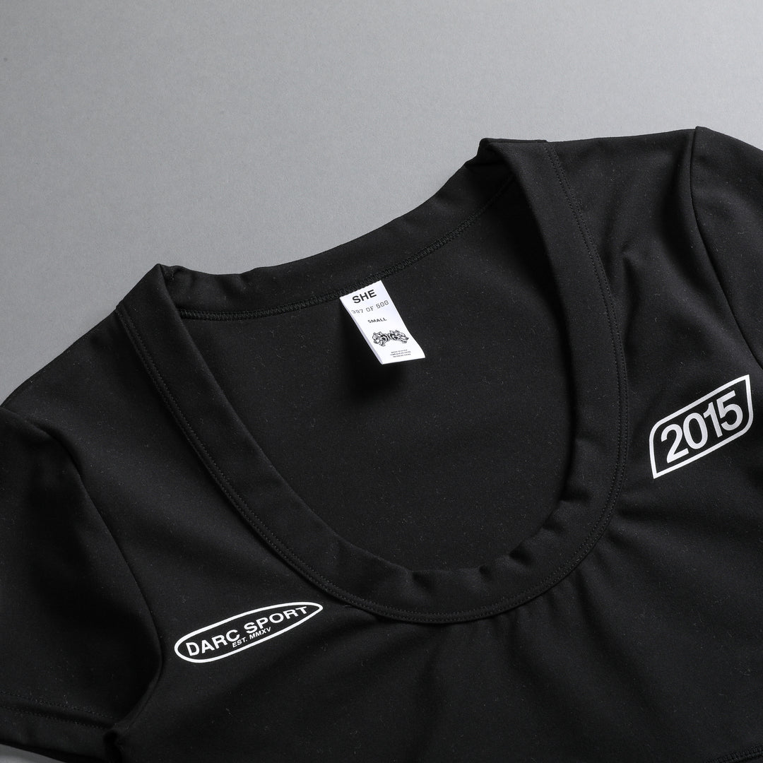 Faster S/S Grace "Energy" Top in Black