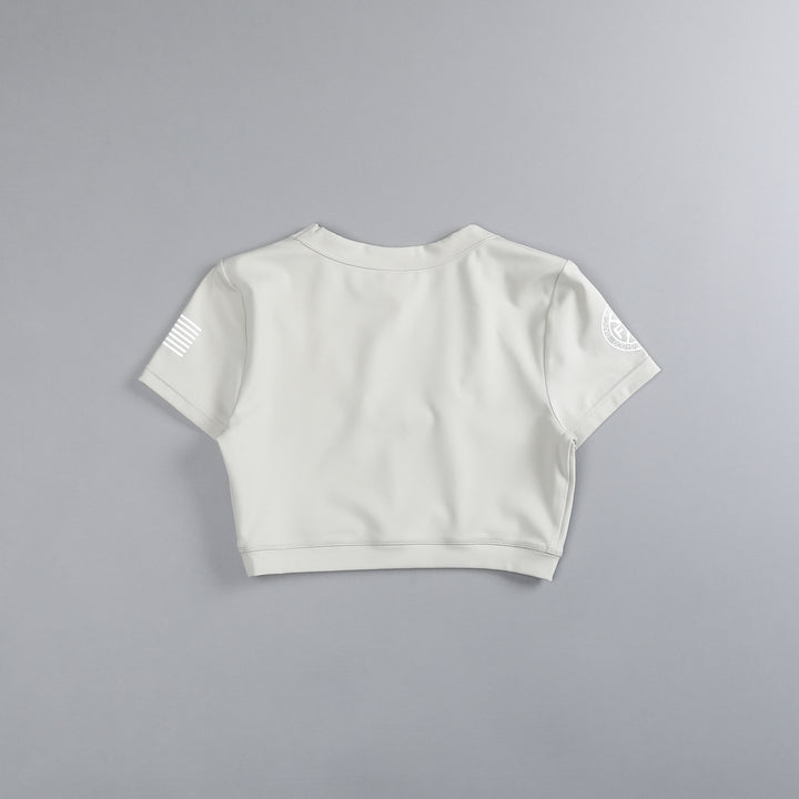Faster S/S Grace "Energy" Top in Cactus Gray