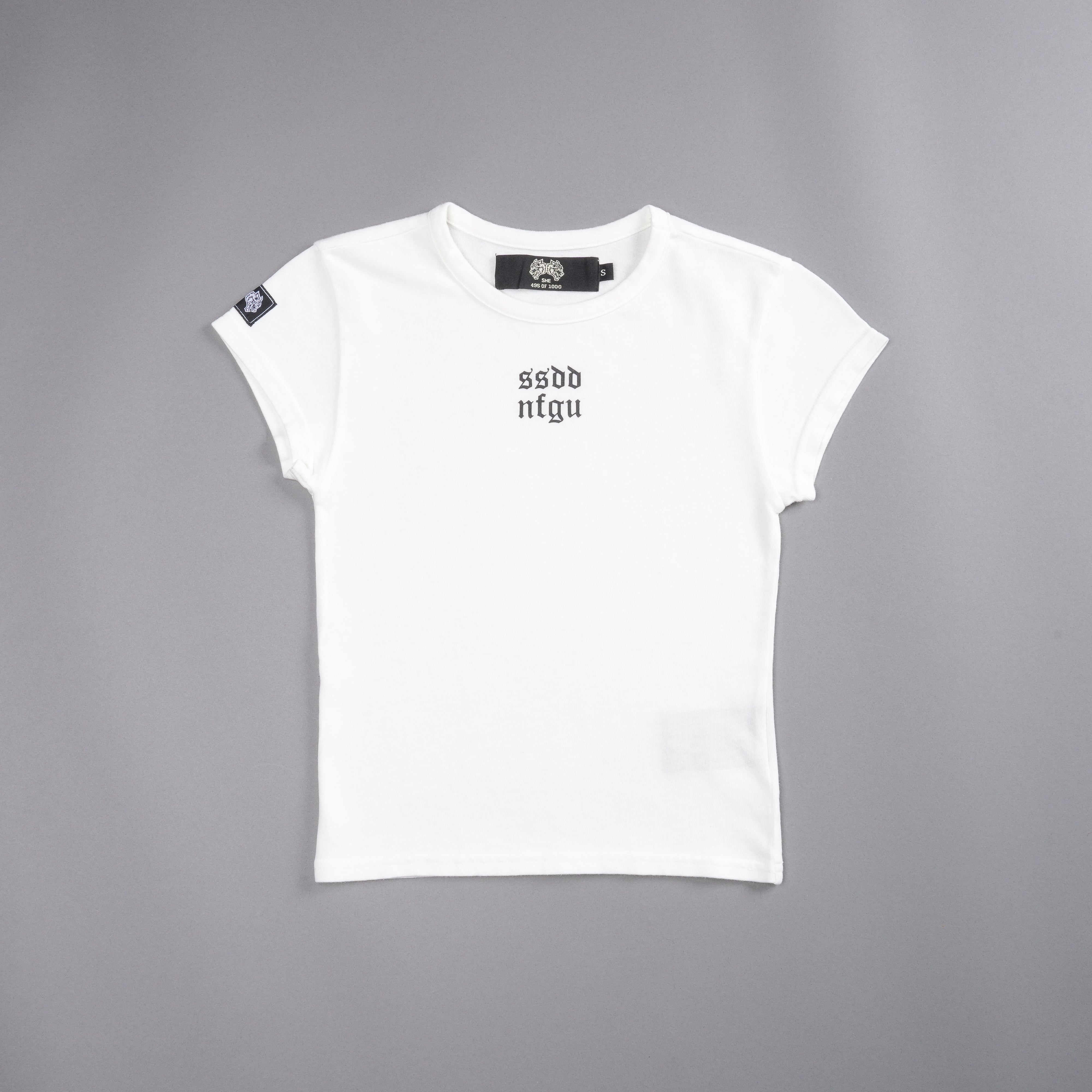 Look Up Baby Tee in Cream – DarcSport